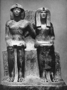 Pharao Thutmosis IV. und seine Königin, 1933-1934 von Unbekannt