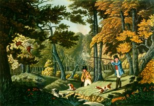 Fasanenjagd in der Nähe von Uxbridge, ca. 1824, 1943