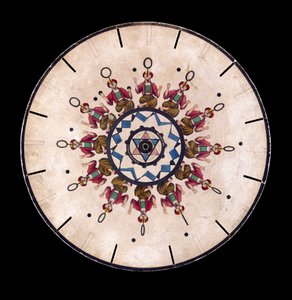 Phenakistiskop-Scheibe mit einem Jongleur, ca. 1830