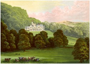 Philiphaugh, Selkirkshire, Schottland, Heimat von Baronet Murray, um 1880