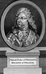 Philippe II., Herzog von Orléans und Regent von Frankreich von Unbekannt