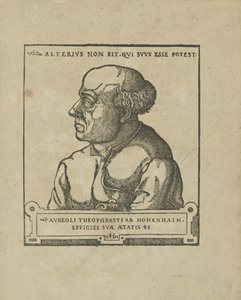 Philippus Theophrastus Aureolus Bombastus von Hohenheim Paracelsus, ca. 1538 von Unbekannt
