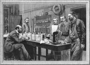 Physikalisches Forschungslabor an der Sorbonne, Paris 1895