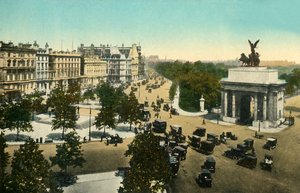 Piccadilly vom Hyde Park Corner, London, ca. 1915
