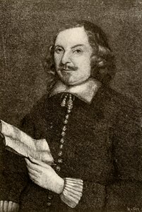Bild von Edward Winslow in puritanischer Kleidung, 1644, 1937 von Unbekannt