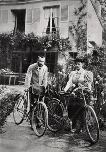 Pierre und Marie Curie, französische Physiker