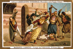 Plünderung von Trapezunt, 8. Oktober 1895 von Unbekannt