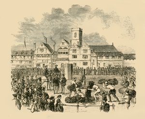 Hinrichtungsstätte, Old Smithfield, 1890