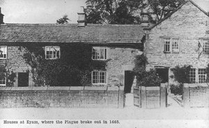 Pesthäuser, Eyam, Derbyshire von Unbekannt