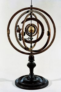 Planetarium, das das kopernikanische System reproduziert