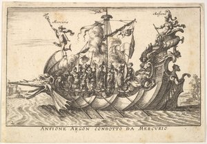 Tafel 2: Der Argonaut Amphion geführt von Merkur von Unbekannt