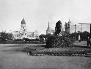 Plaza de Mayo und Kongressgebäude, Buenos Aires, Argentinien von Unbekannt