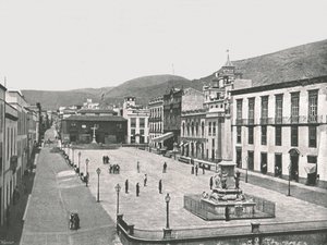 Plaza de la Candelaria, Santa Cruz de Tenerife, Kanarische Inseln, Spanien, 1895 von Unbekannt