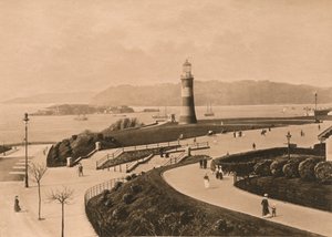 Plymouth Hoe und Sound und Mündung des Tamar von Unbekannt