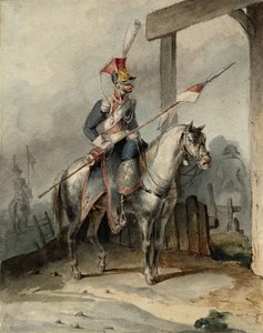 Polnischer Chevauleger der französischen Kaiserlichen Garde, ca. 1808 von Unbekannt