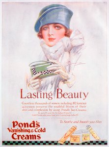 Ponds Cream Werbung, 1927 von Unbekannt
