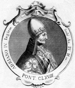 Papst Adrian IV von Unbekannt