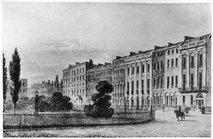 Portman Square, London, ca. 1813