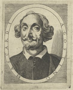 Porträt von Agostino Mascardi 1590-1640, um 1640-1650