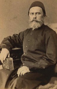 Porträt von Ahmed Cevdet Pascha 1822-1895, zweite Hälfte des 19. Jahrhunderts von Unbekannt