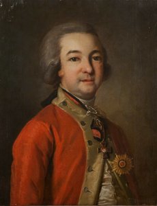Porträt von Alexander Khrapovitsky 1749-1801, Senator und Autor, zweite Hälfte des 18. Jahrhunderts von Unbekannt