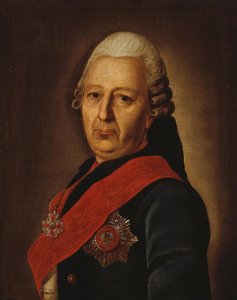 Porträt von Alexey Mikhailovich Obrezkov 1718-1787, 1770er Jahre
