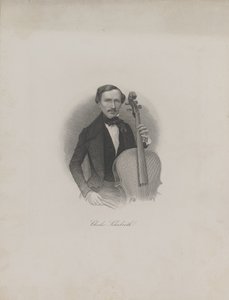 Porträt von Carl Eduard Schuberth 1811-1863, um 1850 von Unbekannt