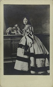 Porträt von Cora Pearl 1836-1886, ca. 1865