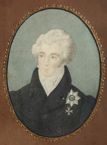 Porträt von Graf Alexander Lvovich Naryshkin 1760-1826, zweites Viertel des 19. Jahrhunderts