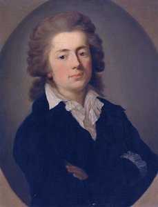 Porträt von Graf Jan Nepomucen Potocki 1761-1815, 1790 von Unbekannt