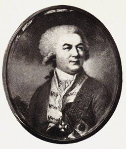 Porträt von Graf Pyotr Zavadovsky 1739-1812, frühes 19. Jahrhundert