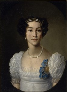 Porträt der Gräfin Anna Alexejewna Orlova von Chesma 1785-1848, frühes 19. Jahrhundert