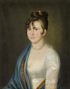 Porträt der Gräfin Anna Vladimirovna Bobrinskaya 1769-1846, 1800er von Unbekannt