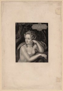 Porträt von Diane de Poitiers 1499-1566, Mitte des 16. Jahrhunderts von Unbekannt