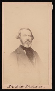 Porträt von Dr. Edward R. Foreman von Unbekannt