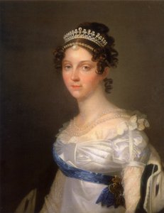 Porträt der Kaiserin Elisabeth Alexejewna, Prinzessin Louise von Baden 1779-1826, nach 1806 von Unbekannt