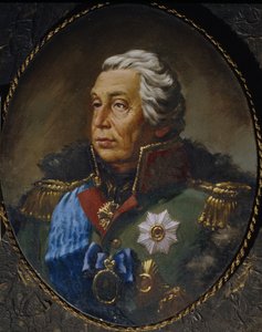 Porträt von Feldmarschall Prinz Michail Kutusow 1745-1813 von Unbekannt