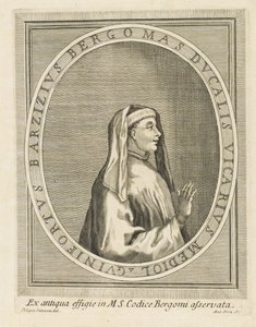 Porträt von Gasparinus de Bergamo, 1716-1717 von Unbekannt