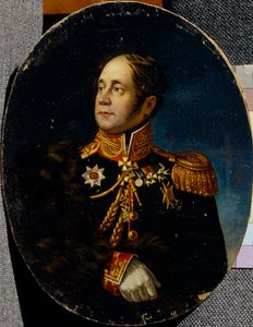 Porträt von General Nikolai Martemyanovich Sipyagin von Unbekannt