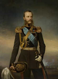 Porträt von Großfürst Michael Nikolajewitsch von Russland 1832-1909, frühe 1860er Jahre von Unbekannt