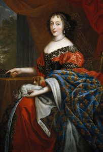 Porträt von Henriette Anne Stuart, anonymes Gemälde
