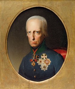 Porträt des Heiligen Römischen Kaisers Franz II. 1768-1835, ca. 1830 von Unbekannt