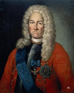 Porträt von Jacob Daniel Bruce, erstes Drittel des 18. Jahrhunderts von Unbekannt