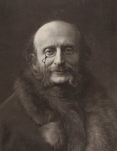Porträt von Jacques Offenbach 1819-1880 von Unbekannt