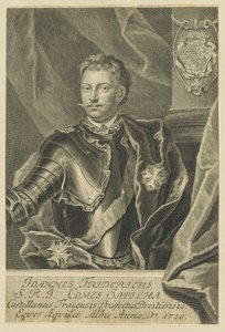 Porträt von Jan Fryderyk Sapieha 1680-1751, 1730