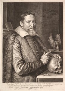 Porträt von Johannes Neyen, General des Franziskanerordens, Botschafter in Trier, 1608 von Unbekannt