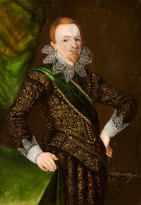 Porträt von Johann von Schweden 1589-1618, Herzog von Östergötland von Unbekannt