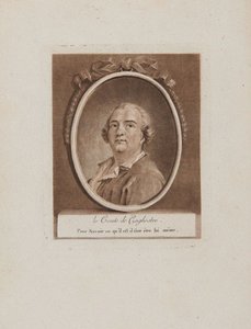 Porträt von Joseph Balsamo, Graf von Cagliostro, 18. Jahrhundert von Unbekannt