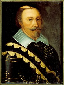 Porträt von König Karl IX. von Schweden von Unbekannt