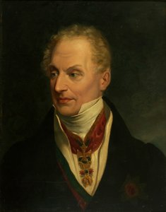 Porträt von Klemens Wenzel, Fürst von Metternich 1773-1859, ca. 1815